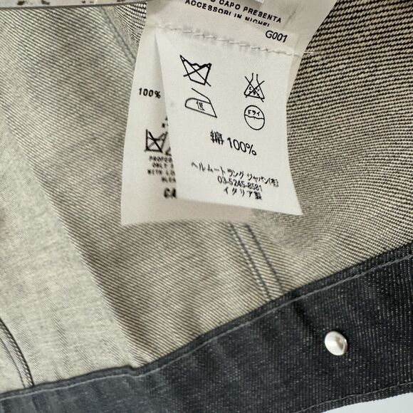 Helmut Lang Black Classic Raw Denim Jacket 1999 100% Cotton Y2k Italy 38 USA 2 - Picture 7 of 14